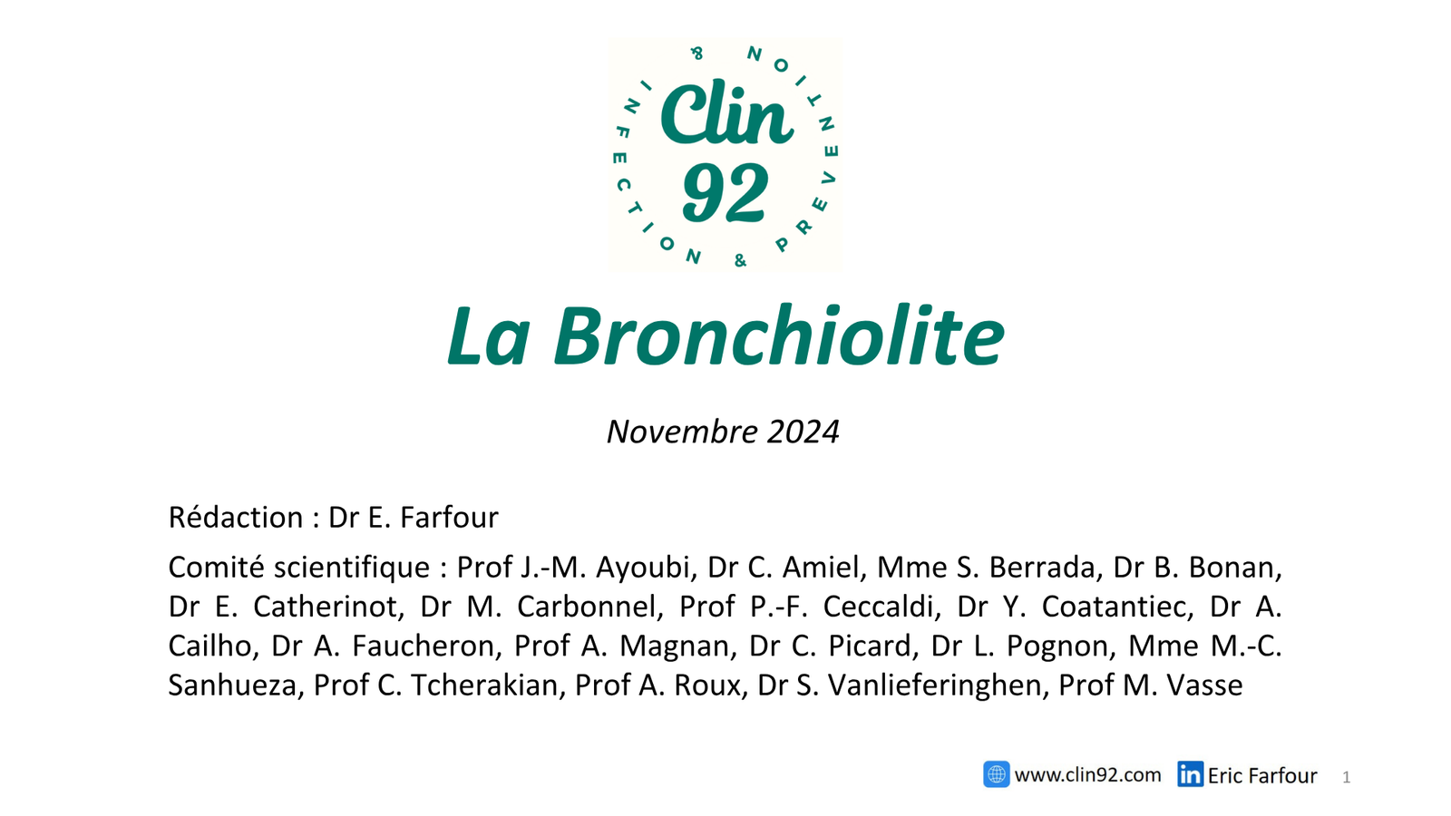 Bronchiolite - aperçu
