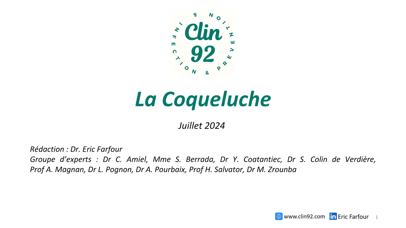 Coqueluche - aperçu