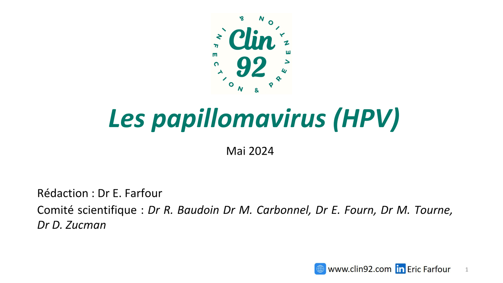 Les papillomavirus (HPV) - aperçu