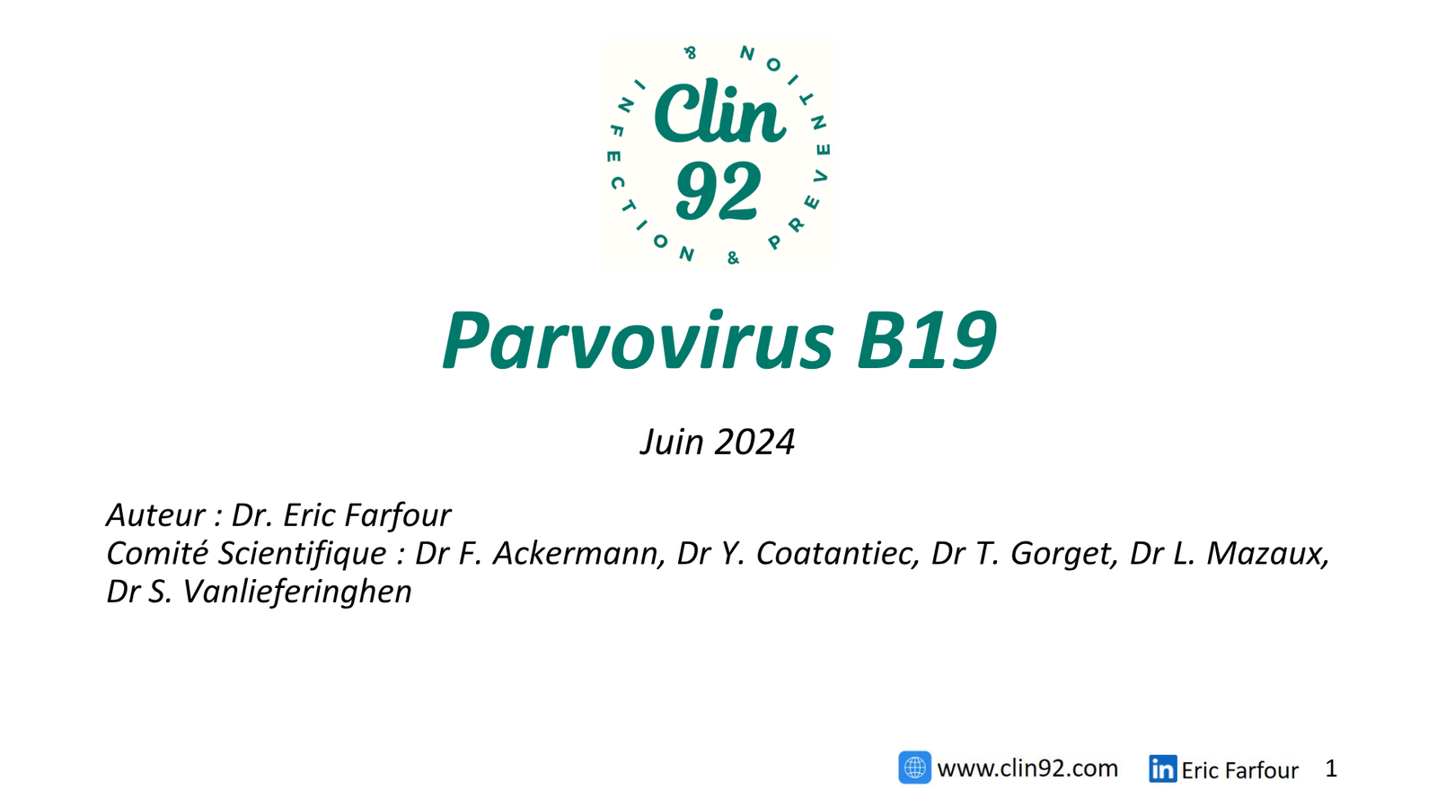 Parvovirus B19 - aperçu